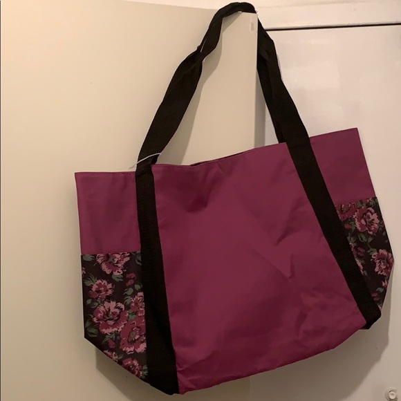 Woman Within Handbags - Woman within floral tote bag large NWT